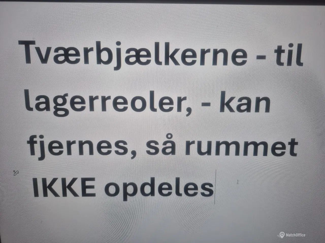 Billede 6 - Lager med stor port. let adgang m. palleløfter/truck/bil - plan med jord. - 198m2