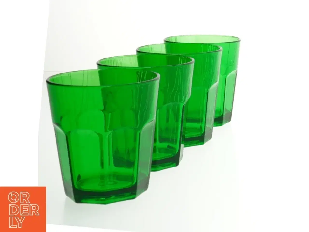 Billede 1 - Grønne plastikglas (str. 8,5 cm)