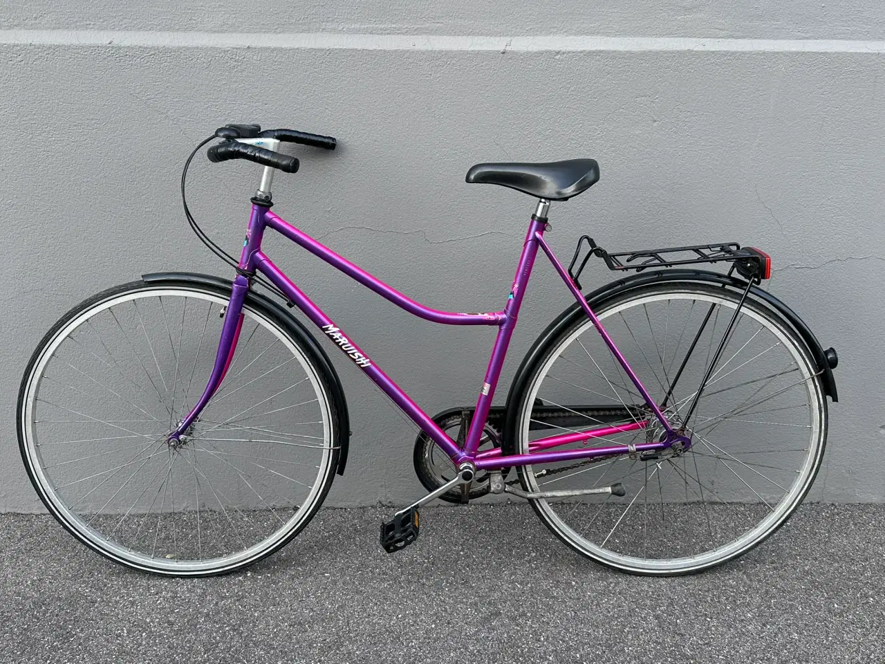 Billede 5 - Lilla / lyserød Maruishi citybike