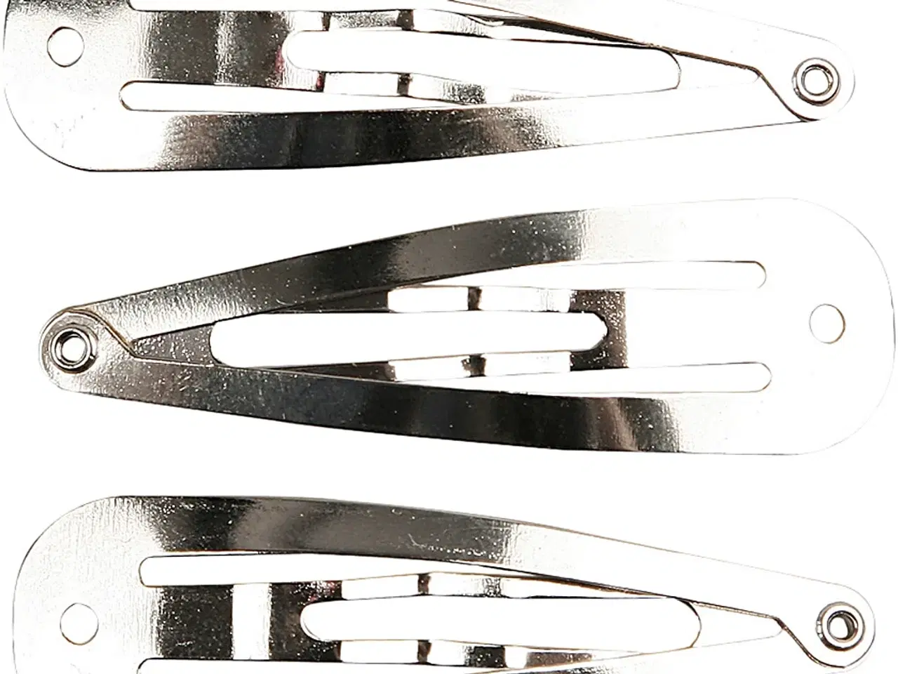 Billede 1 - Forsølvet Knækspænde 45 mm - 10 stk. til kreative projekter