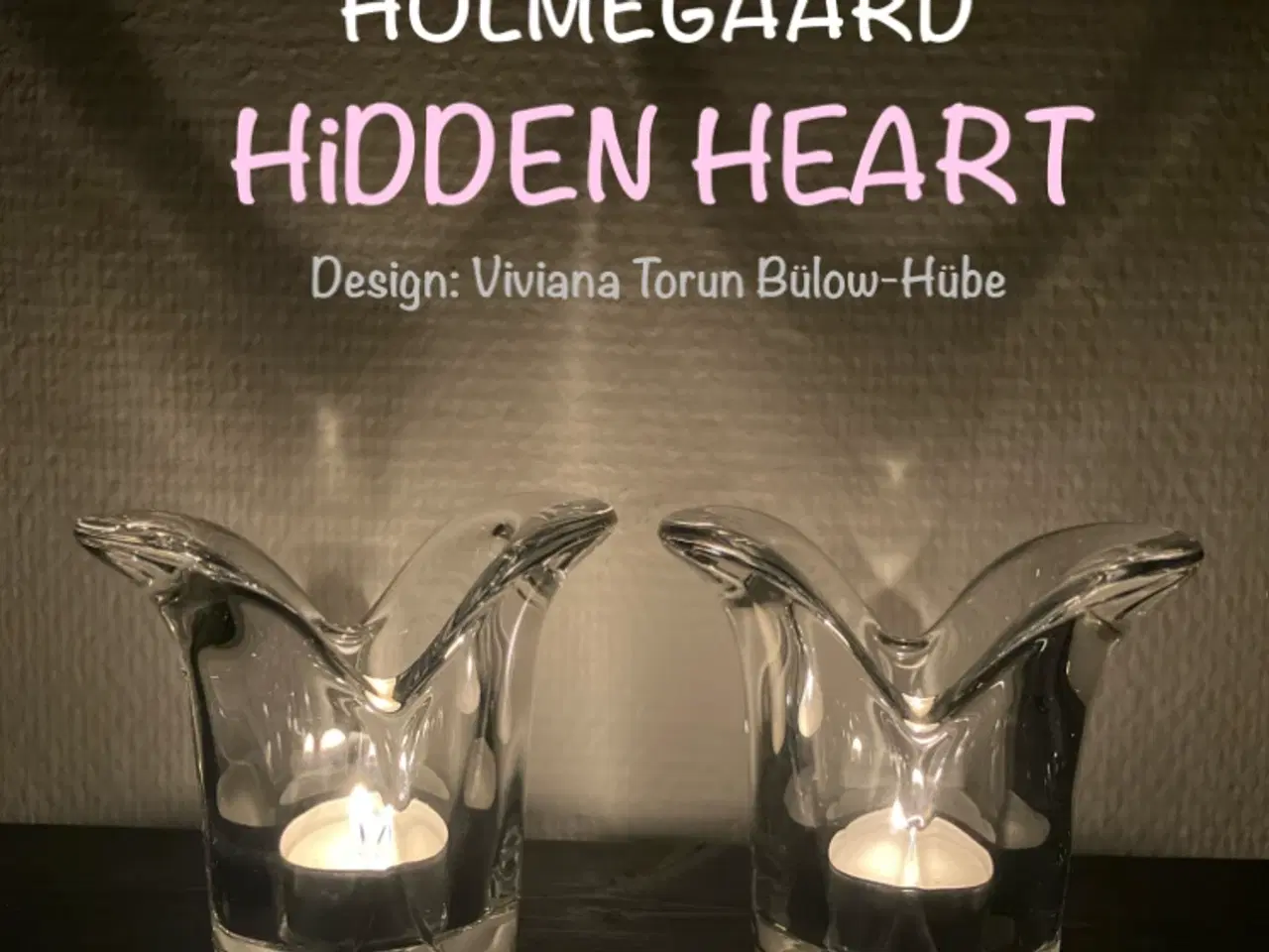 Billede 1 - Holmegaard, Hidden Heart lysestager