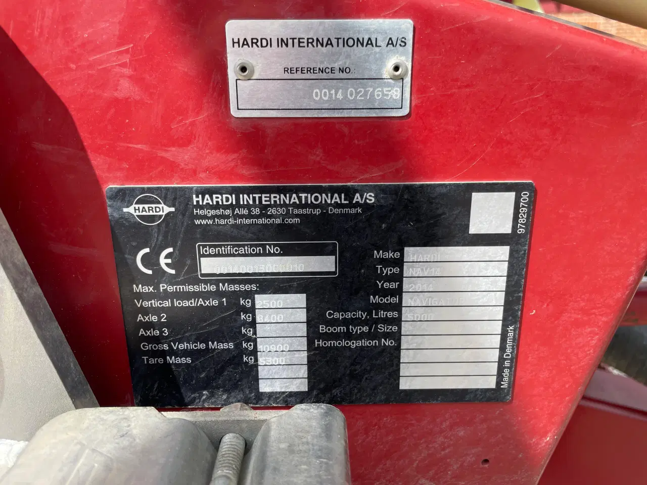 Billede 9 - Hardi Navigator 5000 28m.