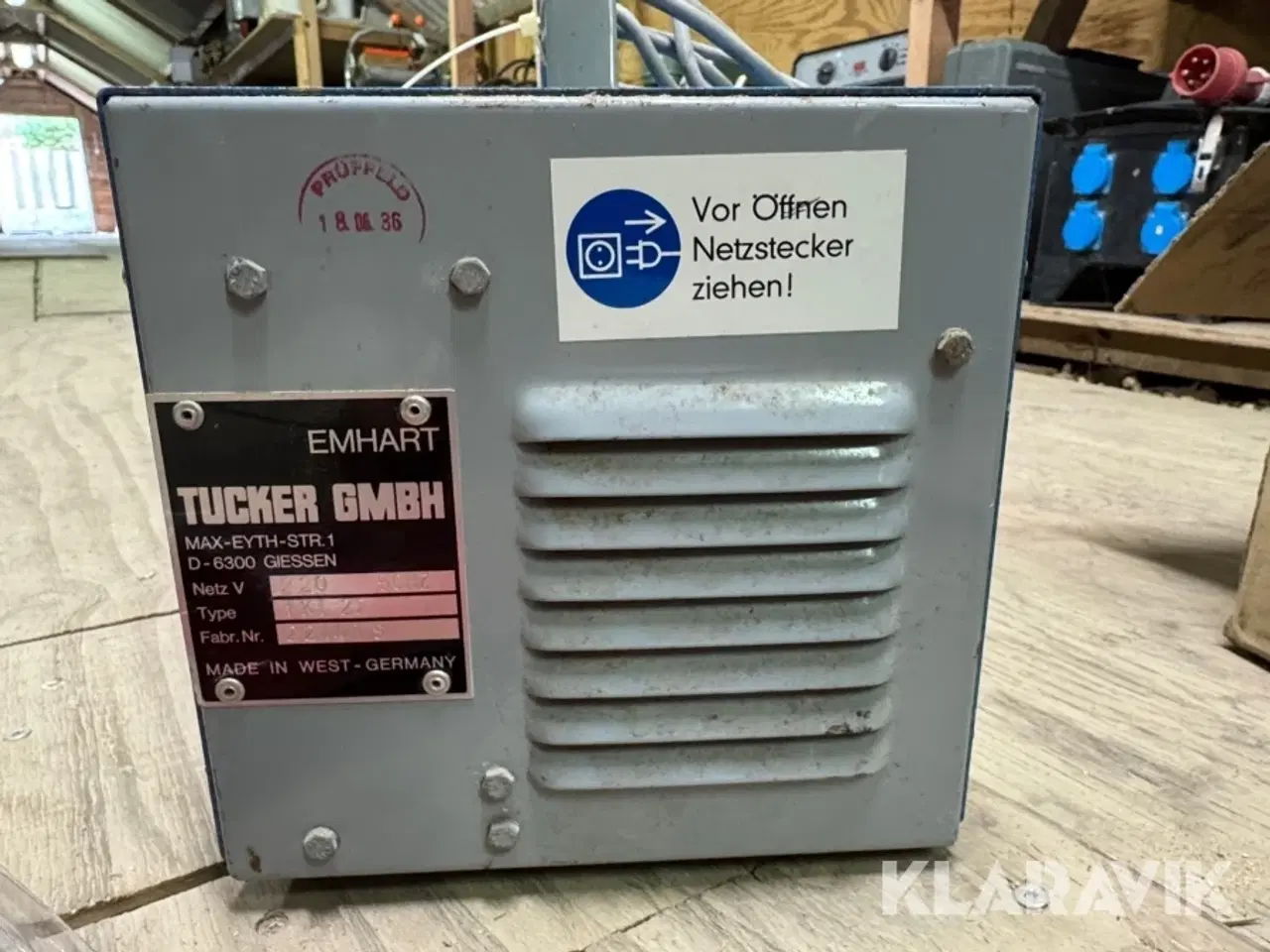 Billede 3 - Boltsvejsemaskine Tucker Warren TKT 22