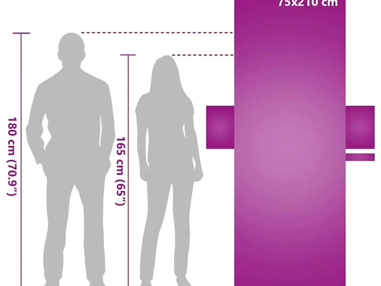 Billede 11 - Liggestols håndklæder 2 stk Grøn 210 x 75 cm