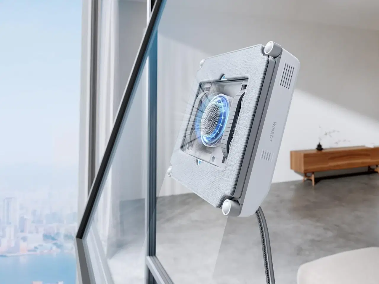 Billede 10 - Vinduesrobot ECOVACS WINBOT Mini - vinduespudser robot