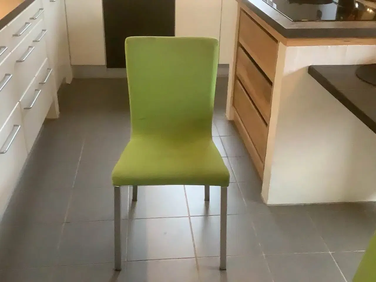 Billede 3 - 6 designer stole (Italienske) farve - grønne 