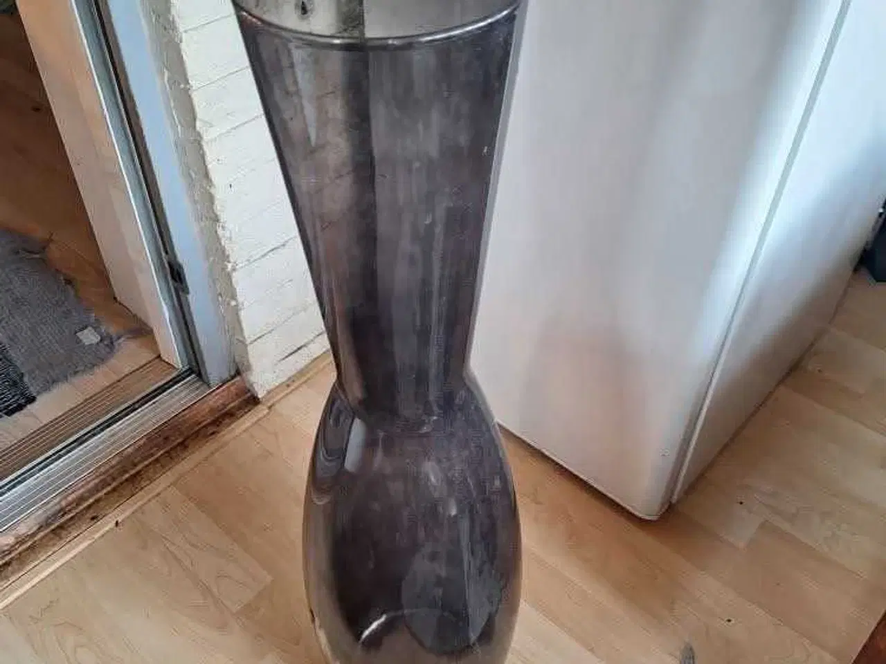 Billede 1 - Glas vase flot farve