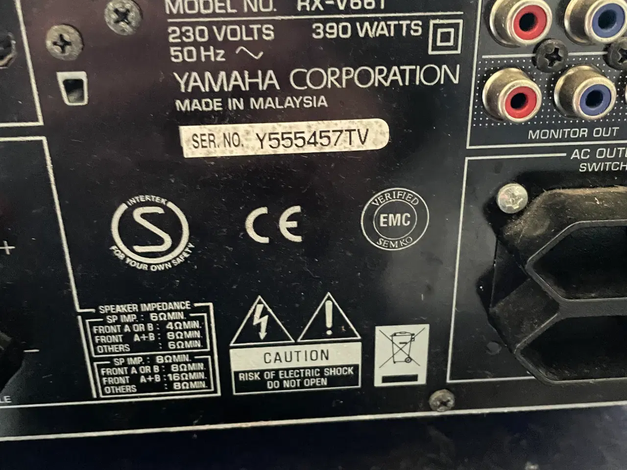 Billede 3 - Yamaha forstærker