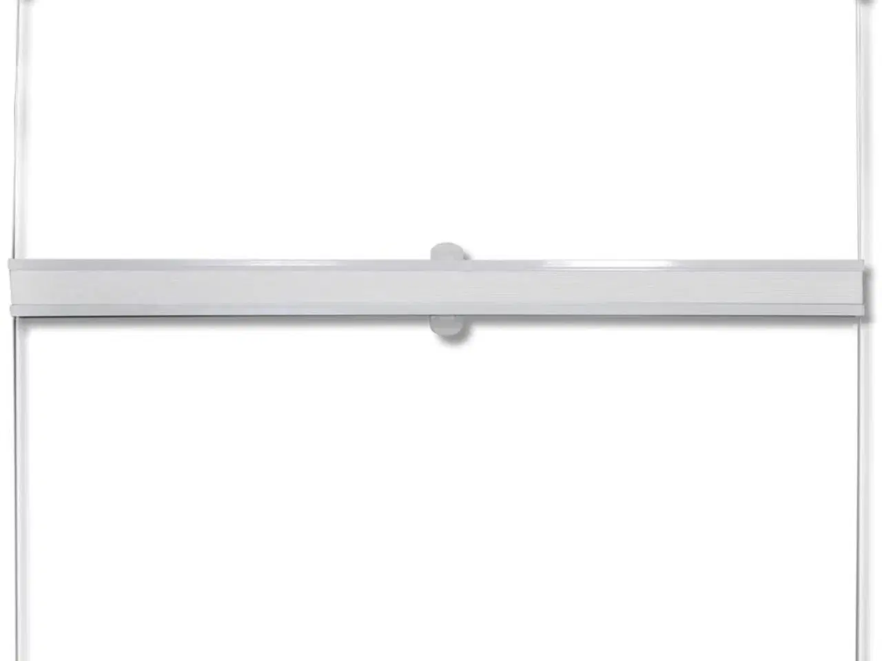 Billede 5 - Plisségardiner 90 x 200 cm hvid