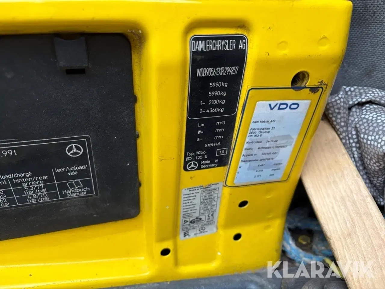 Billede 7 - Ladbil Mercedes-Benz Sprinter 616 CDI