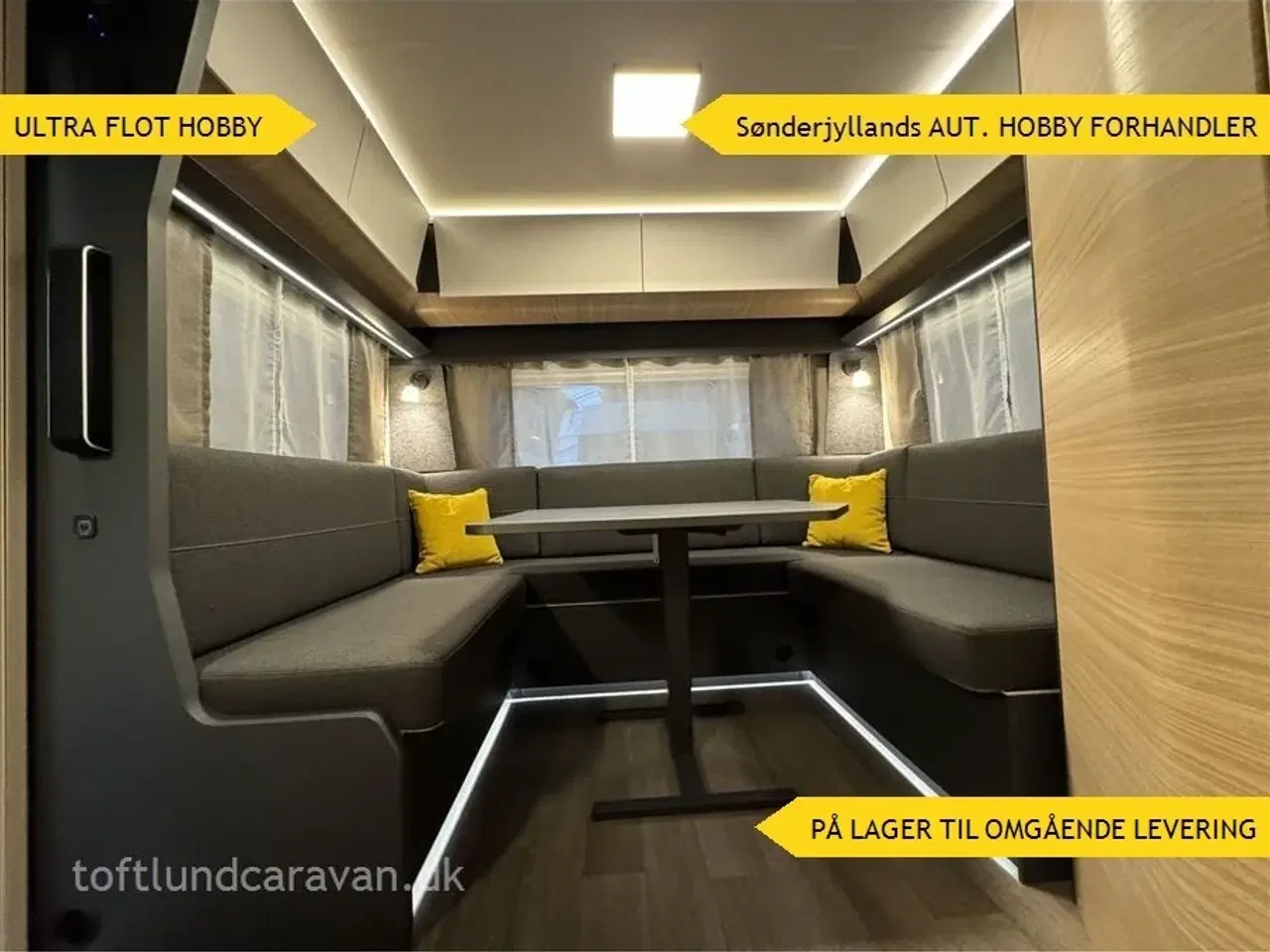 Billede 1 - 2024 - Hobby Maxia 585 UL   TOP MODEL, fantastisk flot vogn m/enkeltsenge. NU PÅ LAGER TIL OMGÅENDE LEVERING !