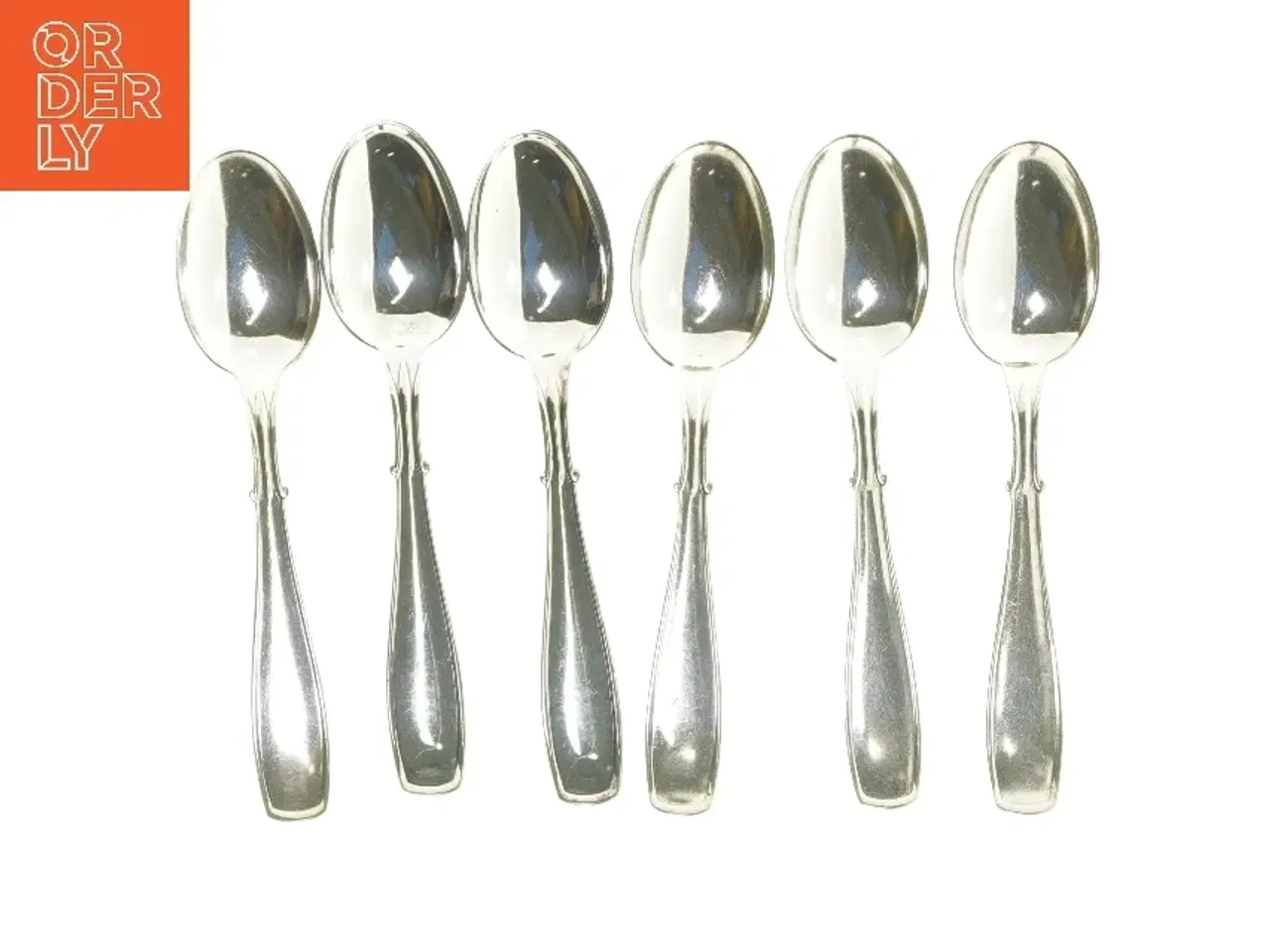Billede 1 - Sæt med seks skeer fra Absa (str. 6 stk 17,5 cm)