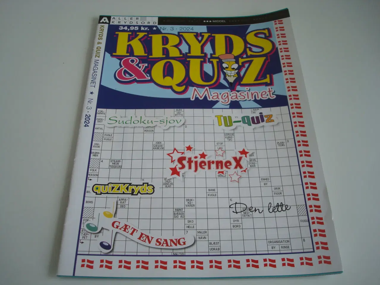 Billede 1 - Kryds og quiz magasinet kryds og tværs / krydsord/