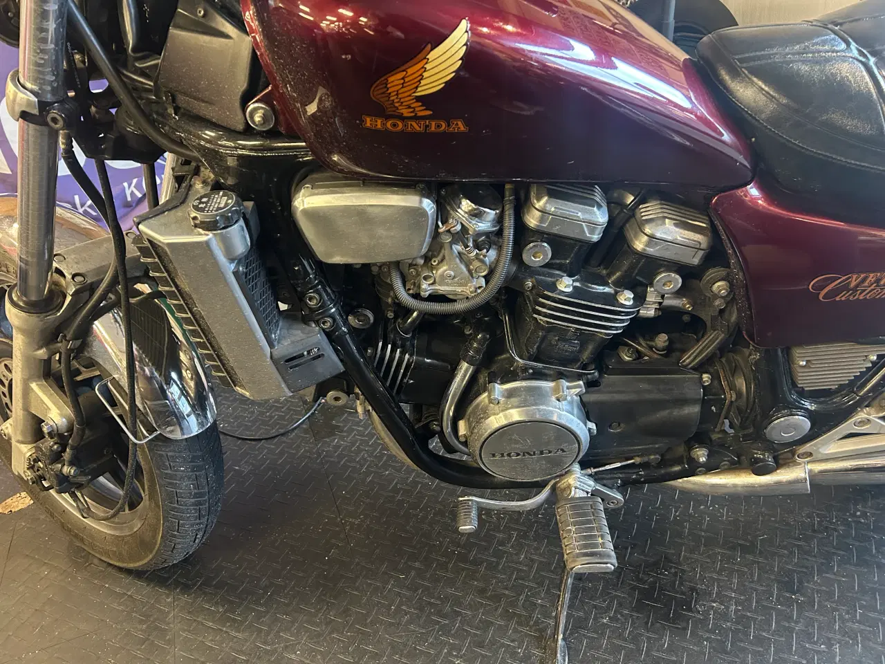 Billede 5 - Honda VF 750 Custom nysynet i fin stand