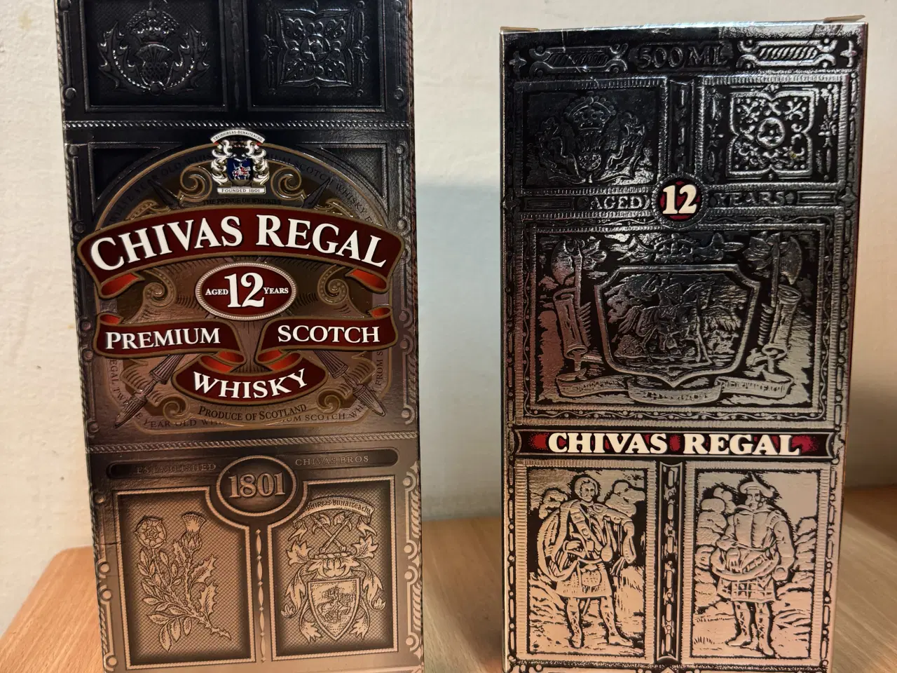 Billede 2 - 2 stk. Chivas Regal 12 år whisky blended scotch