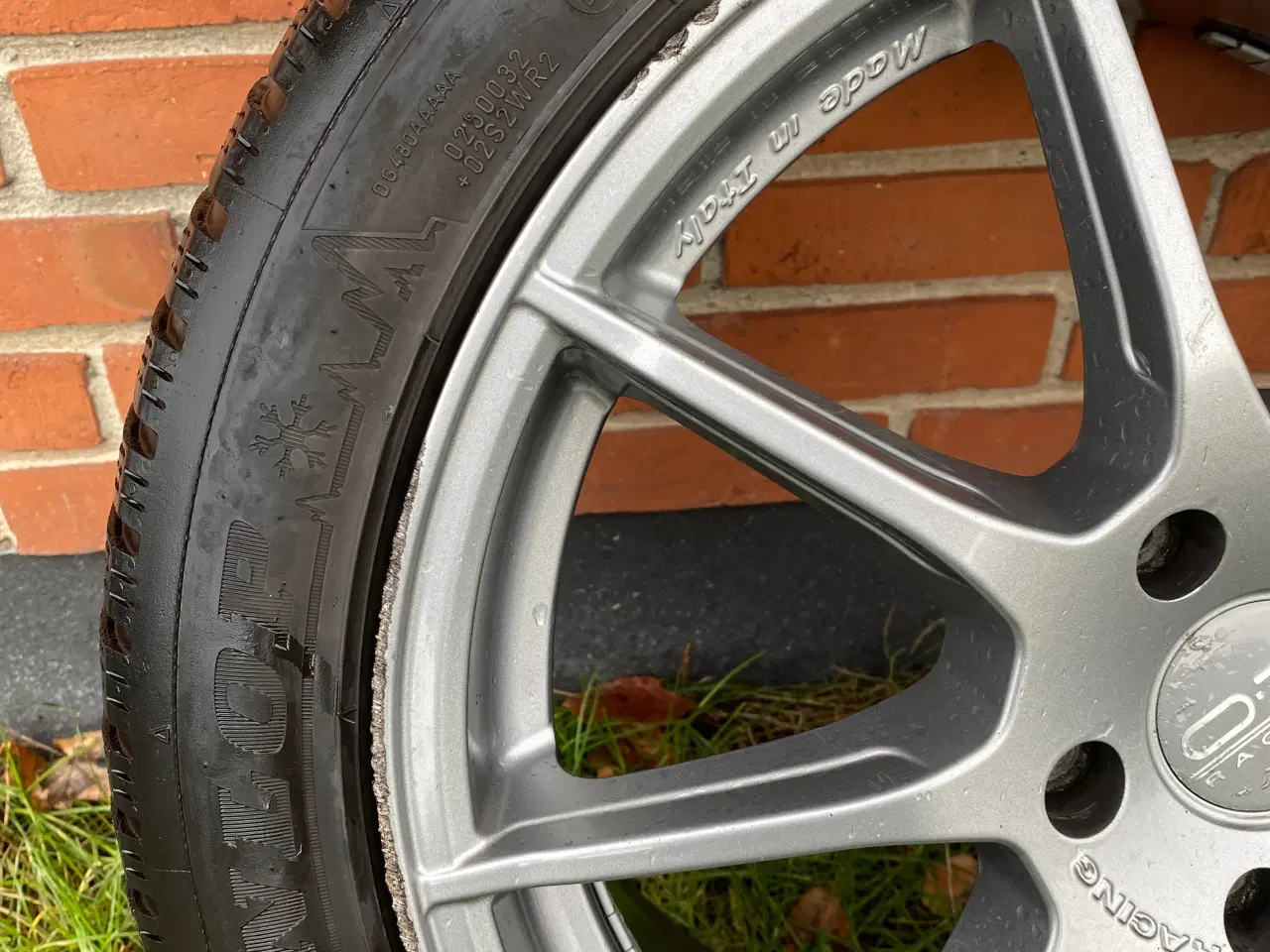 Billede 5 - 5x112 OZ Racing fælge med vinterdæk