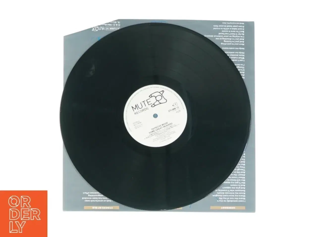 Billede 3 - Depeche mode: Some great reward (LP) fra Mute Resorts (str. 30 cm)