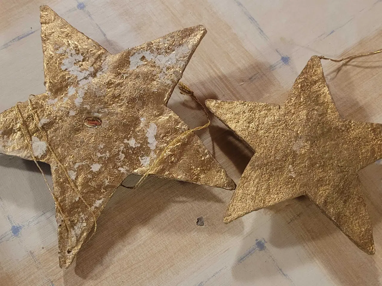 Billede 3 - Retro stjerne 2 Stk. 