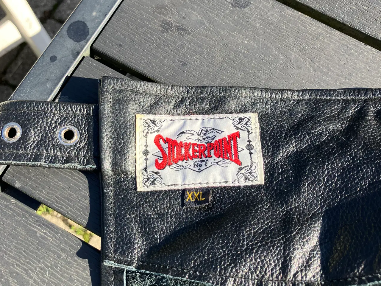 Billede 5 - Læderchaps Stockerpoint XXL