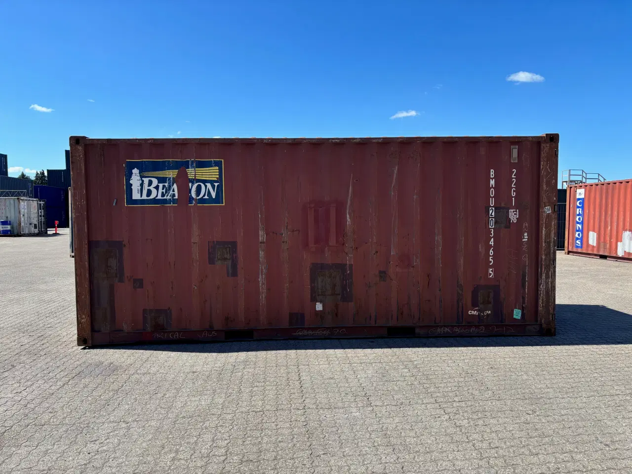 Billede 5 - 20 fods Container- ID: BMOU 203465-5