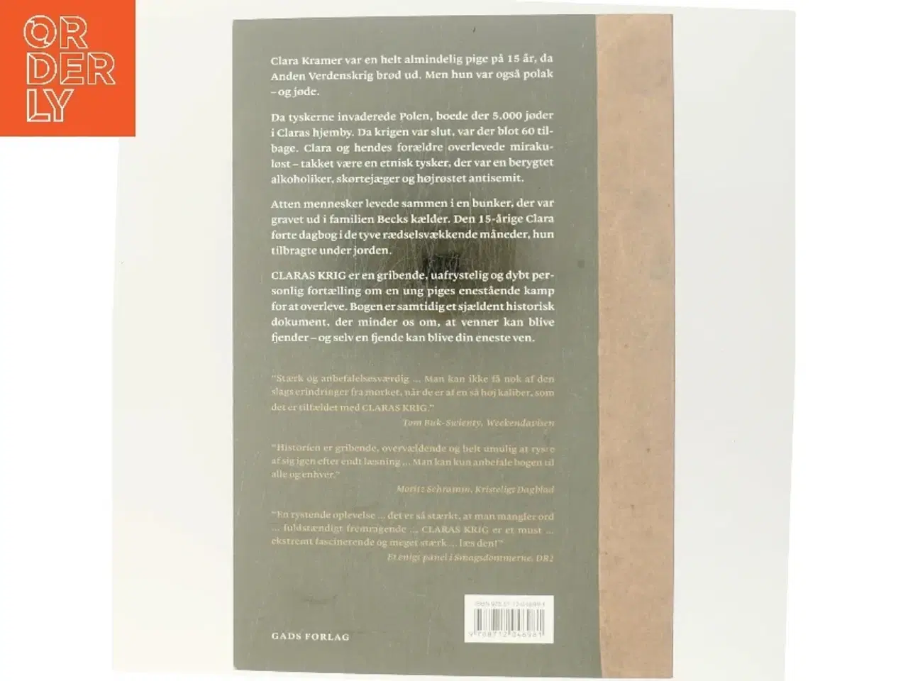 Billede 3 - Claras Krig af Clara Kramer (Bog)