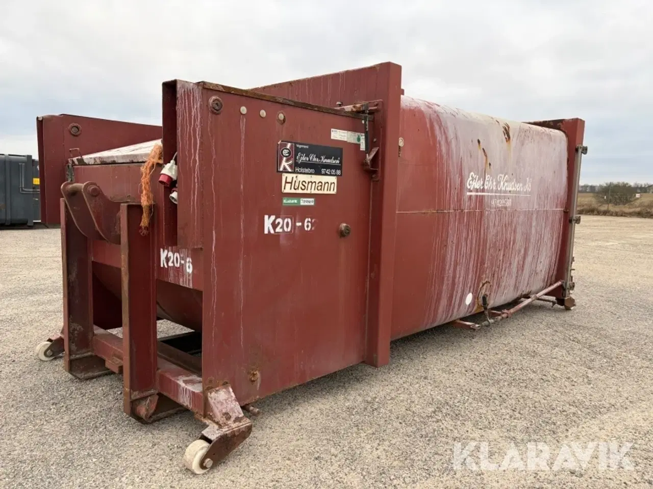 Billede 1 - Komprimatorcontainer Husmann SPV 20 SW-E