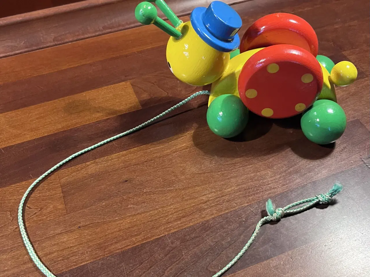 Billede 2 - Original retro træ-snegl (trækdyr) fra Tjekkoslova