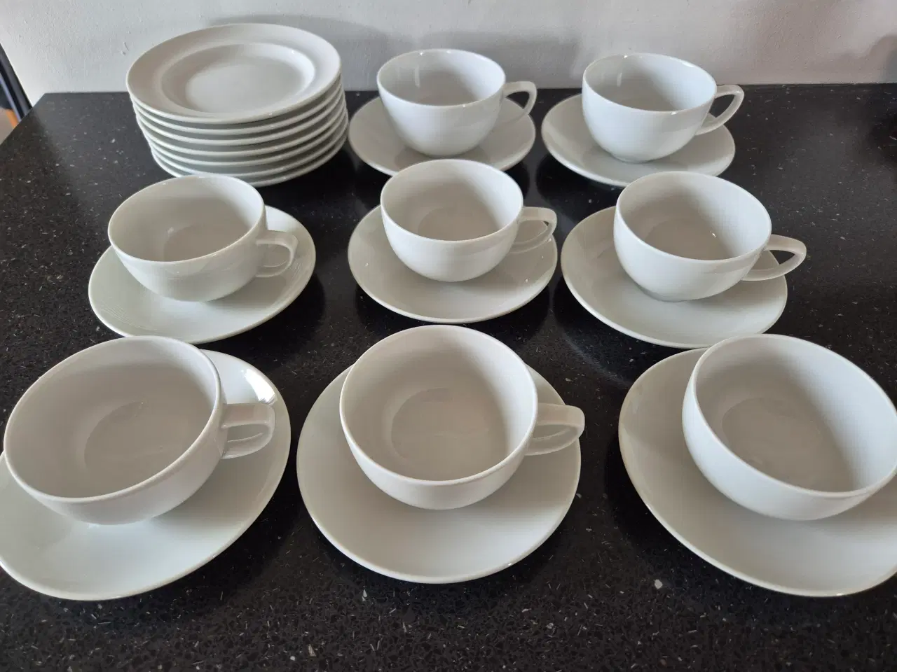 Billede 1 - Hvidpot Kaffestel fra Royal Copenhagen 