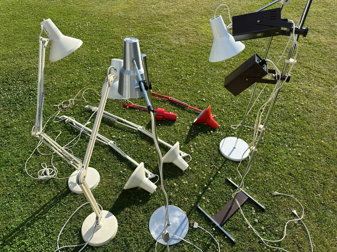 Billede 5 - Div. retro arkitektlamper og gulvlamper