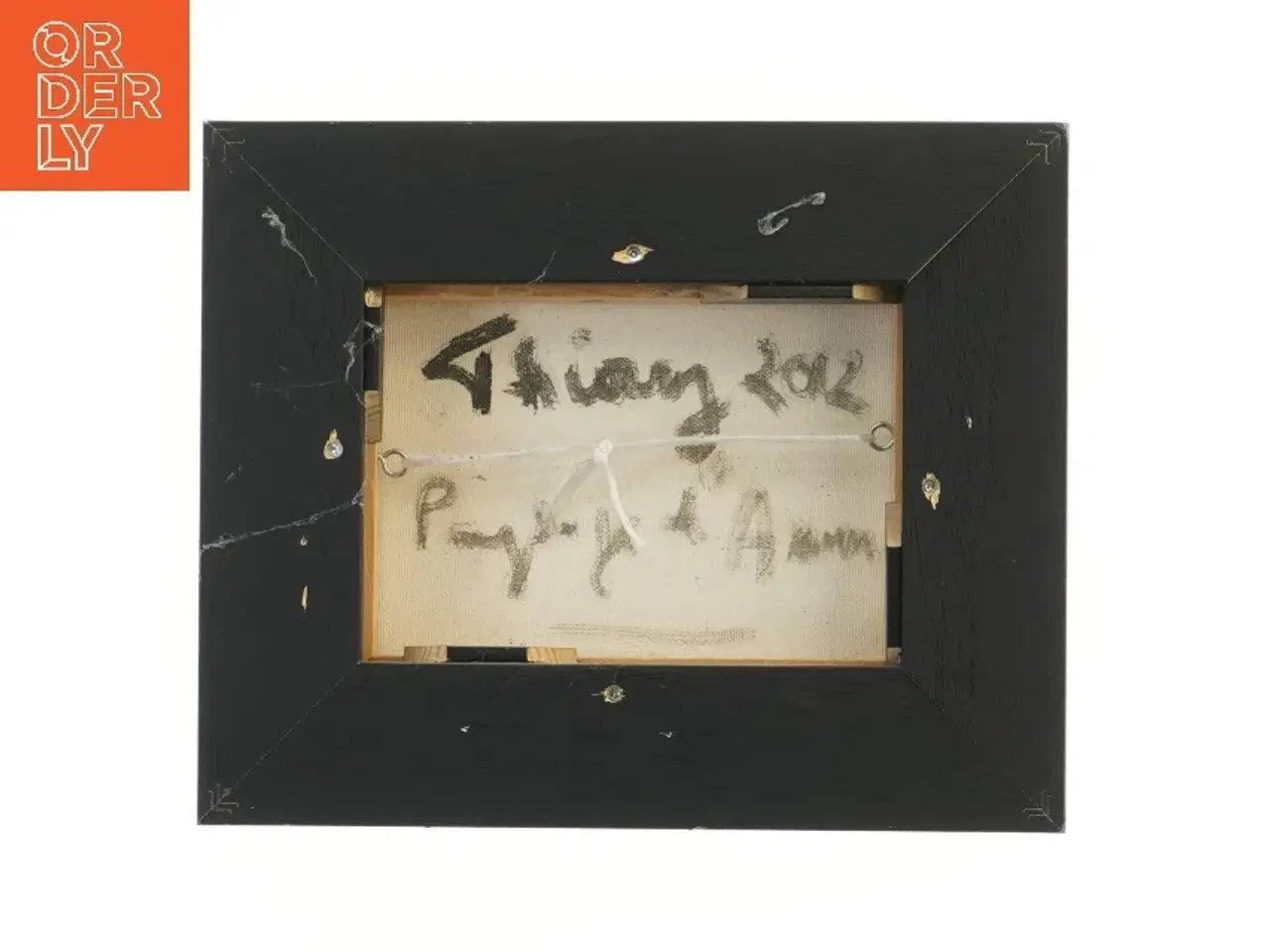 Billede 2 - Maleriet i sort ramme (str. 22x4x27 cm)