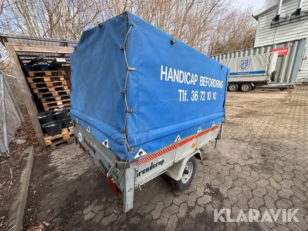 Billede 5 - Lukket trailer Brenderup Handy 57 A