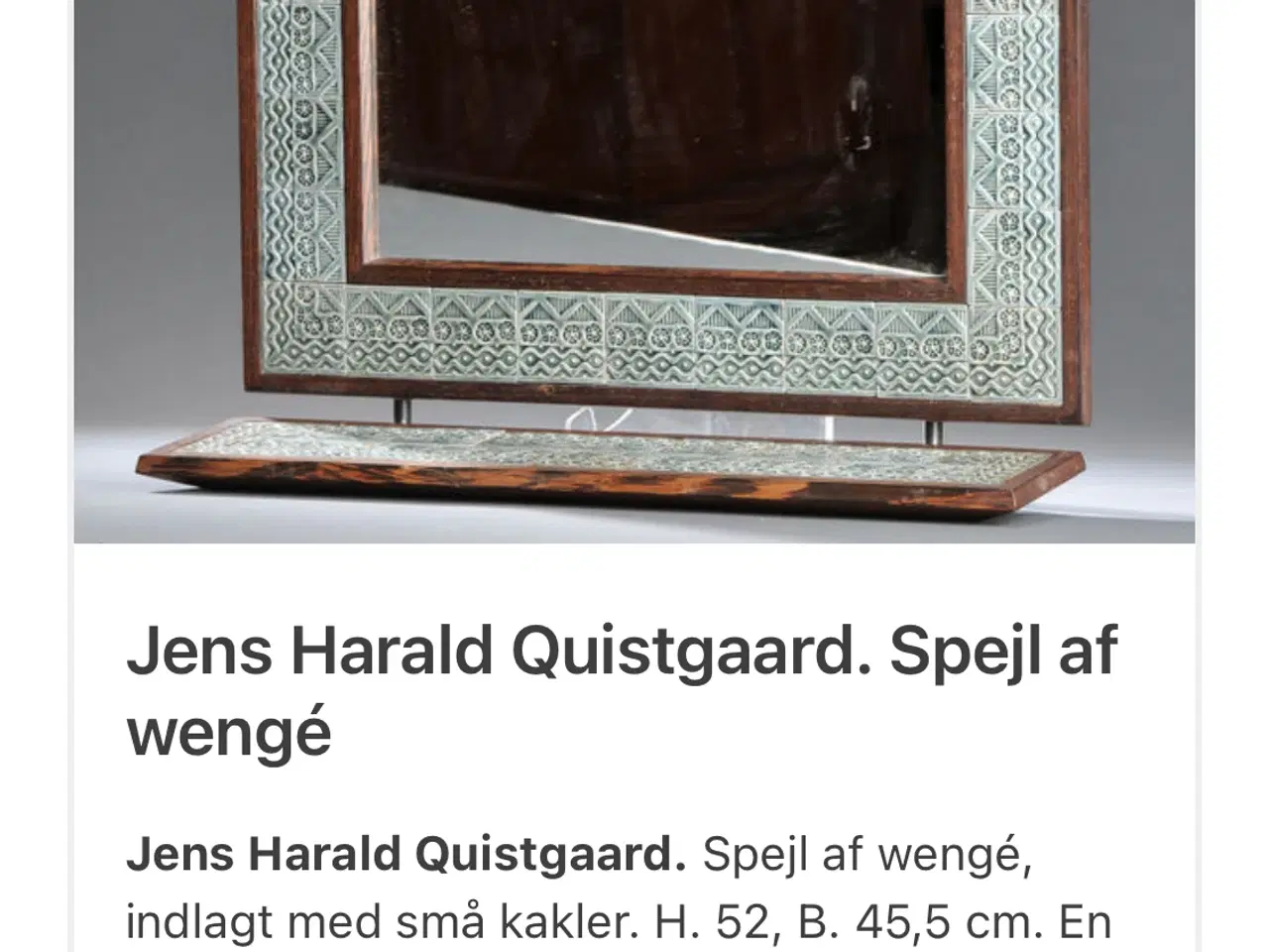 Billede 3 - Spejl af Jens Harald Quistgaard