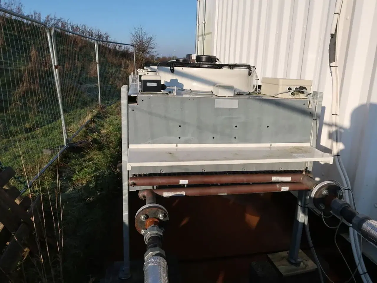 Billede 81 - 20 fods isolering container indrettet som testcenter af overskudsvarme (læs beskrivelse)