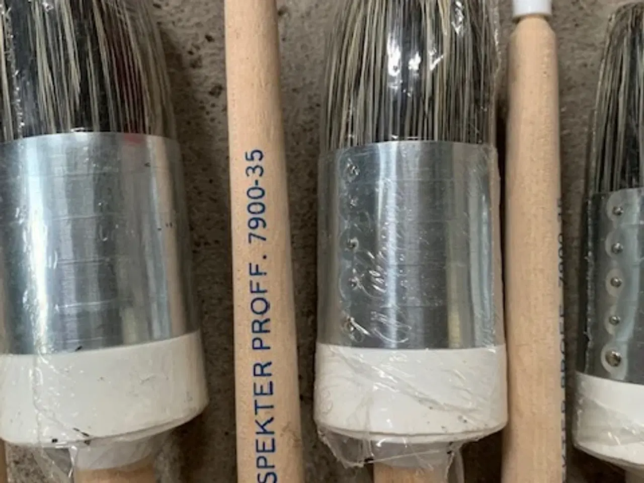 Billede 2 - 5 stk Spekter Pro 7900 ringpensel 35 mm. Helt nye