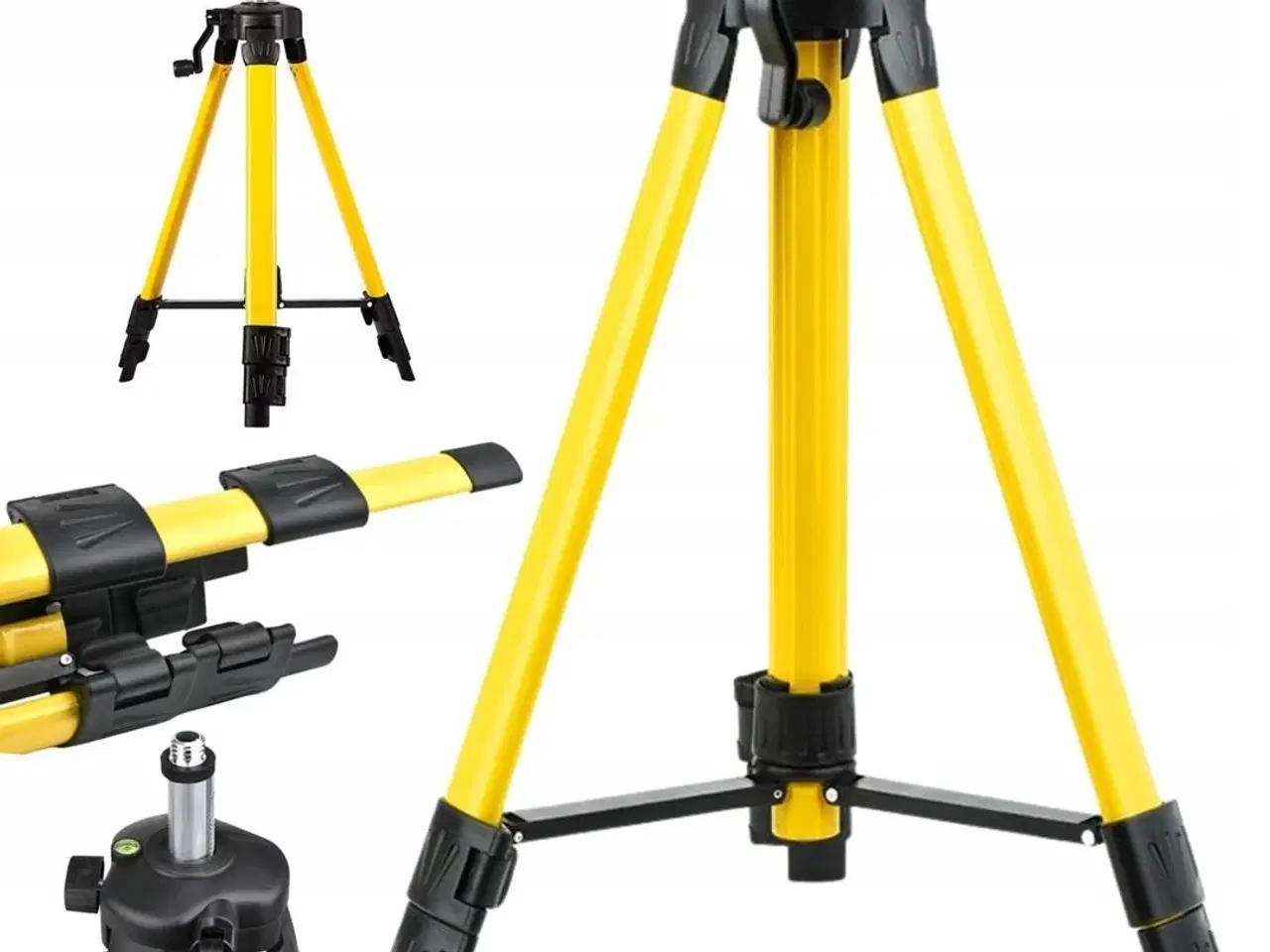 Billede 6 - Krydslaser med stativ – Extralink 4D roterende planlaser sæt