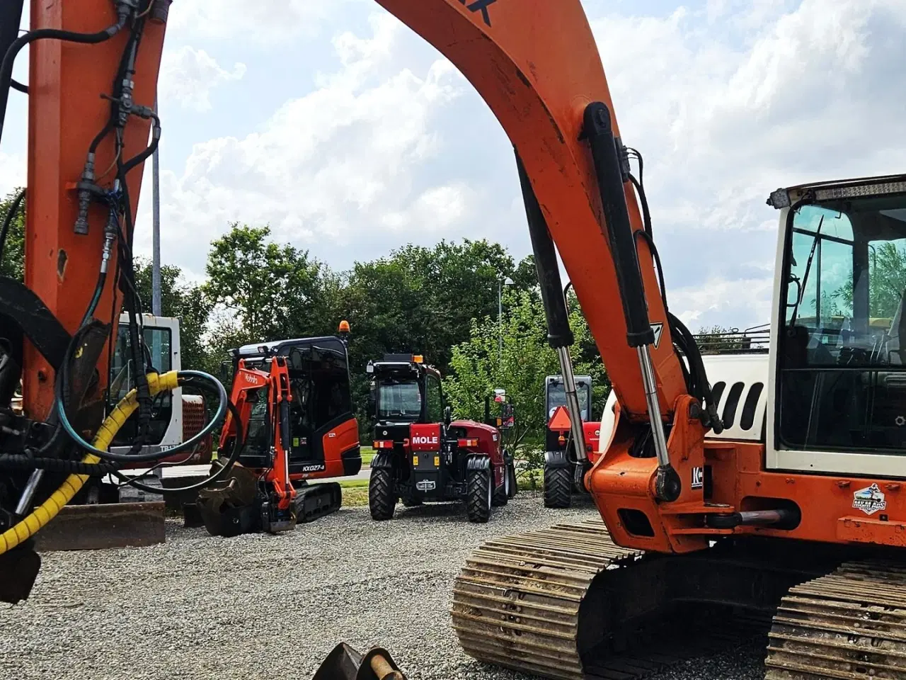 Billede 4 - Terex TC125 / HR42  / brede bånd / tilt / fældehoved mv.