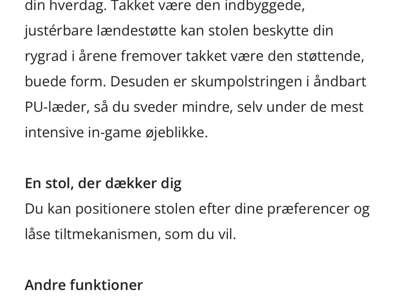 Billede 3 - Hyper X stealth gamer stol