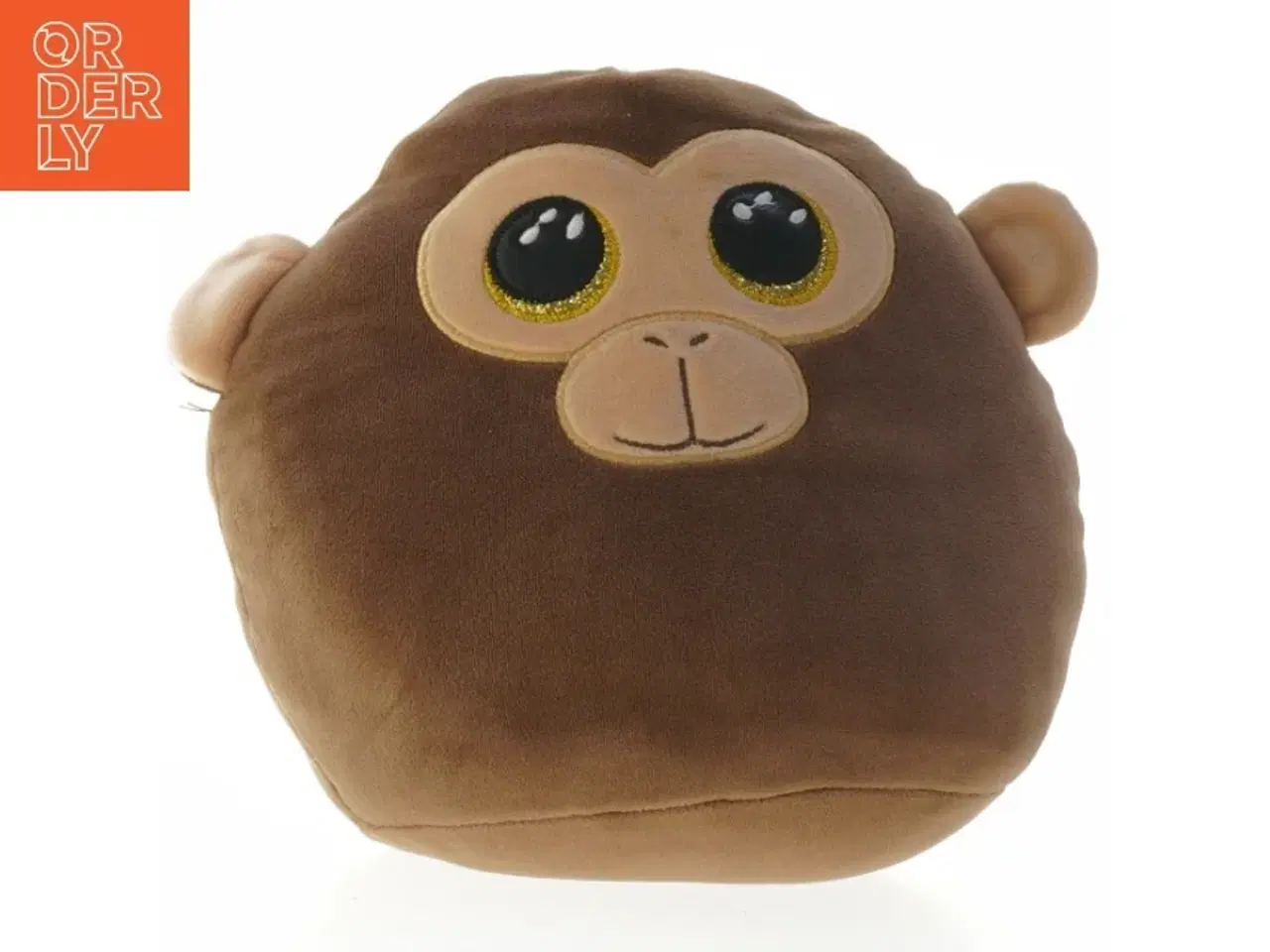 Billede 1 - Pude med abemotiv fra Ty (str. 20x20 cm)