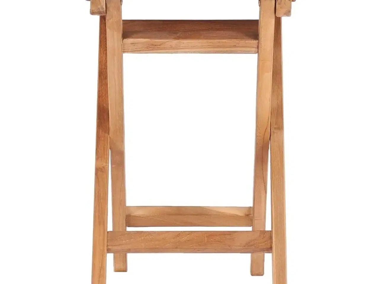 Billede 2 - Foldbart havebord 45 cm massivt teaktræ