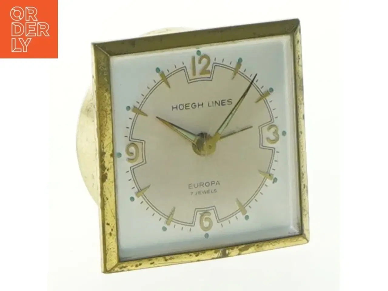 Billede 1 - Vintage vækkeur fra Hegh Lines (str. 6x6 cm)