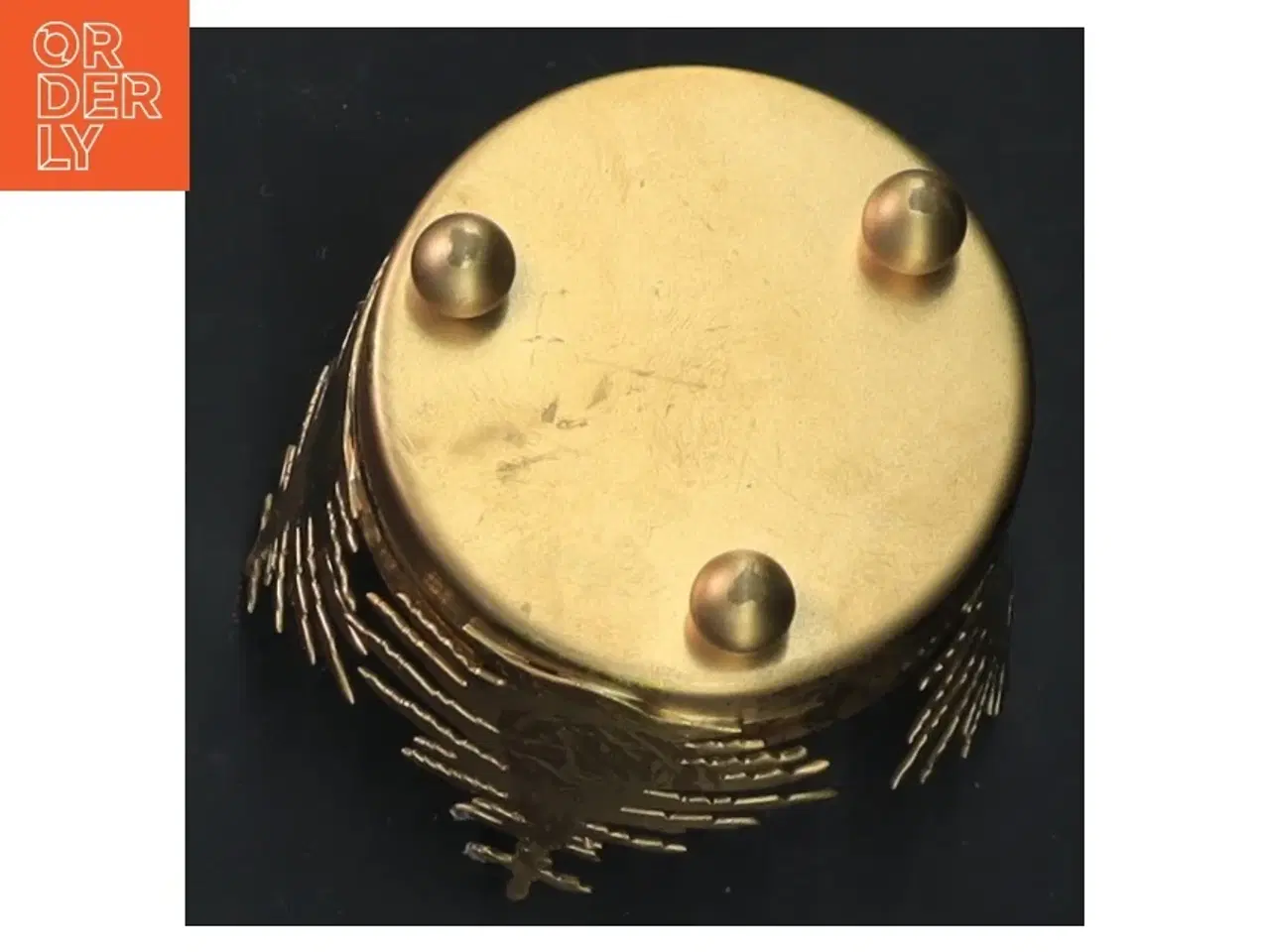 Billede 3 - Guld fyrfadsstage (str. Ø 6x9 cm)