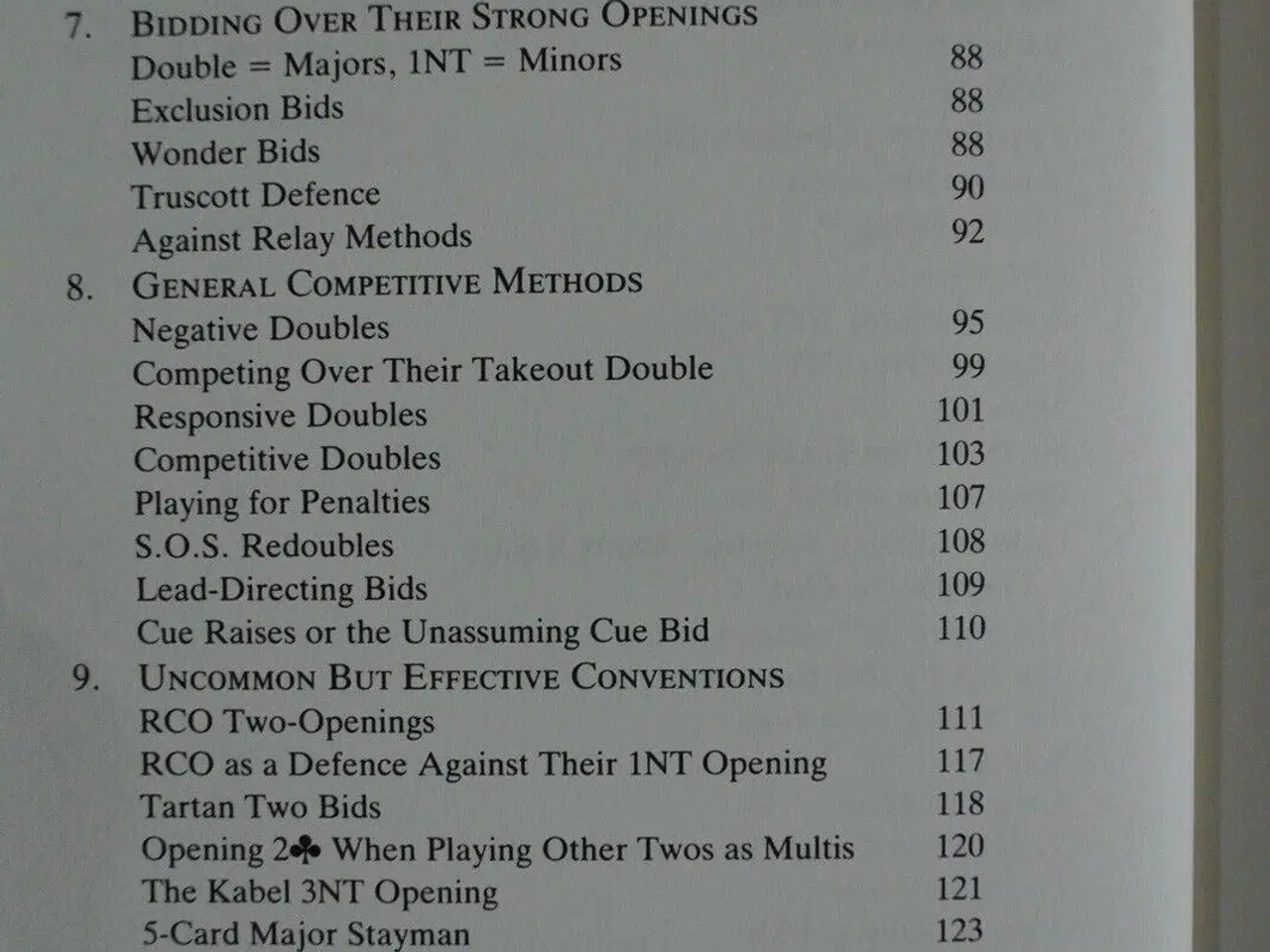 Billede 3 - bridge conventions, defences and countermeasures, 