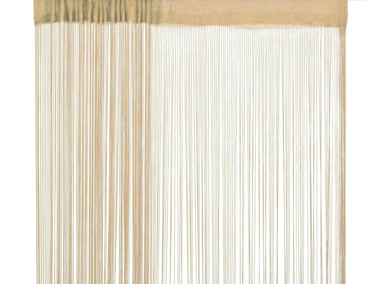 Billede 1 - Trådgardiner 2 stk. 140 x 250 cm beige