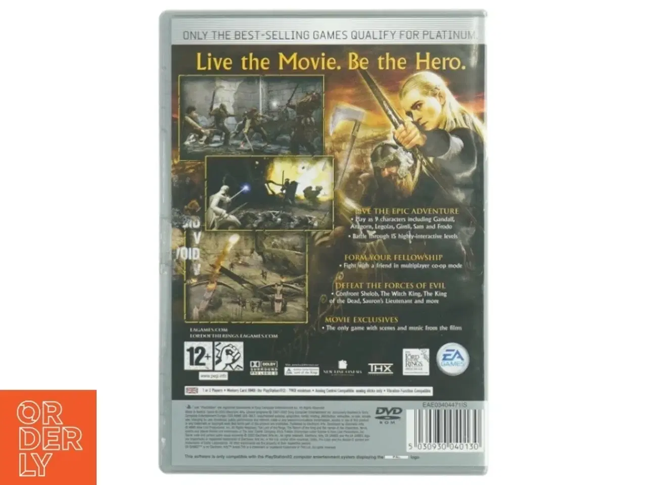 Billede 2 - PlayStation 2 spil &#39;The Lord of the Rings: The Return of the King&#39; (Ringenes Herre)