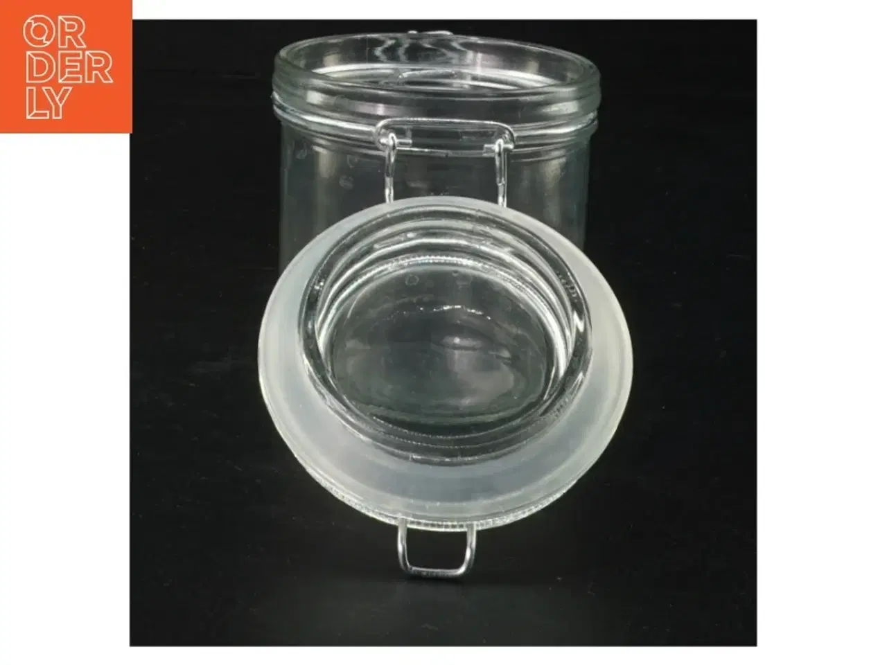 Billede 2 - Patentglas med wirelukning (str. 10 x ø, 8 cm )