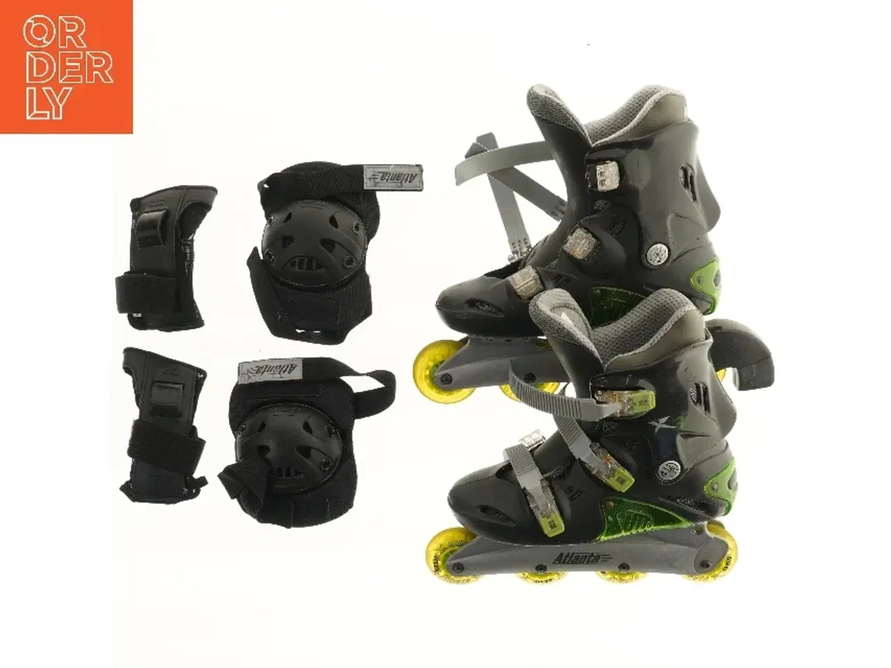 Billede 1 - Inlinerskøjter med beskyttelsesudstyr fra Atlanta (str. 40 )