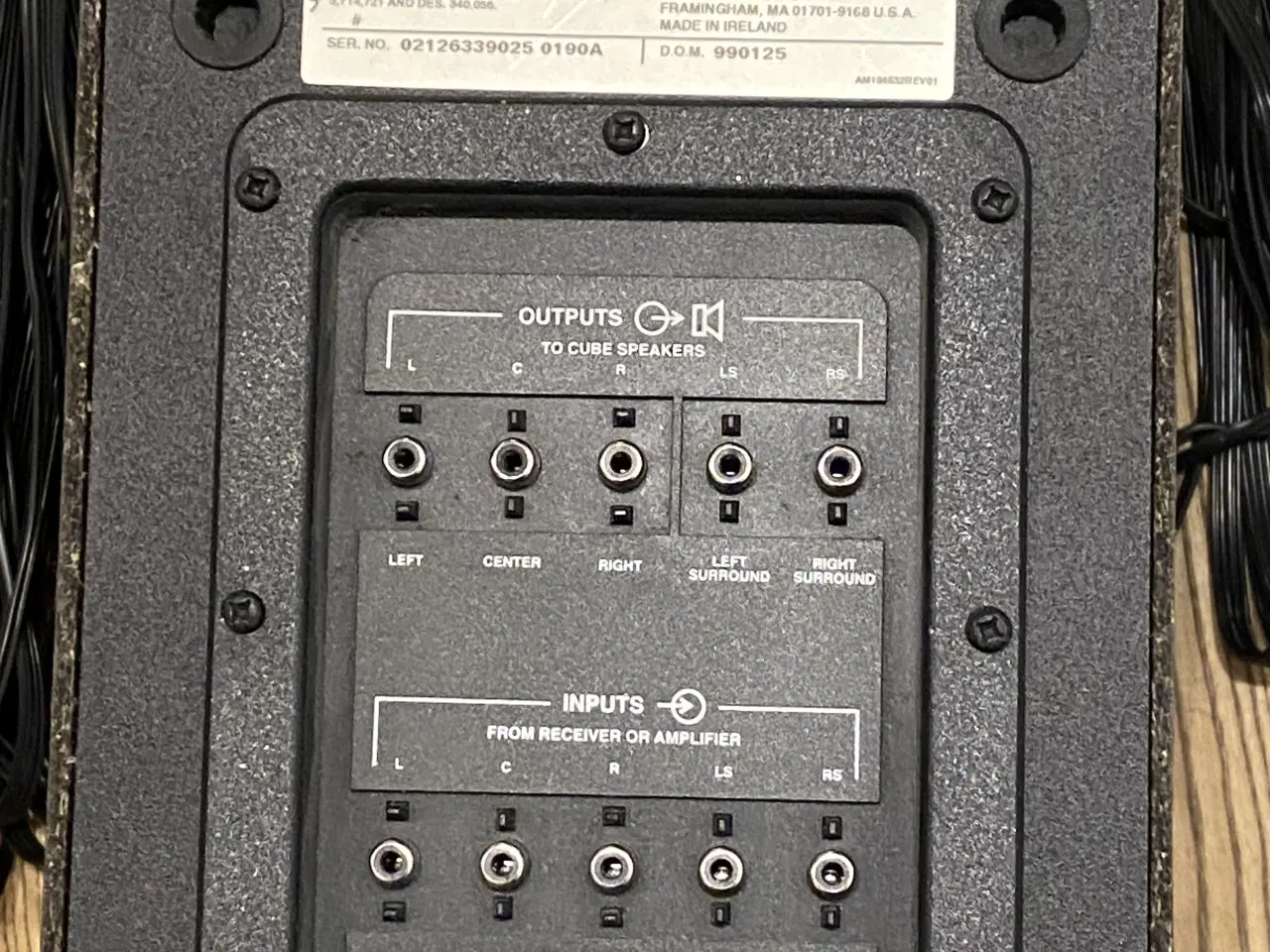 Billede 5 - Bose Acoustimass 10 serie