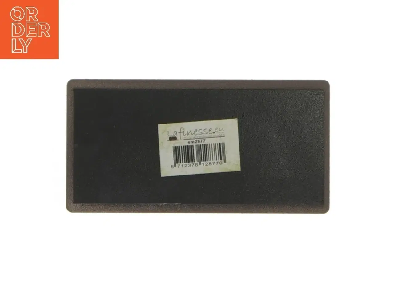 Billede 2 - Metal skilt med tekst fra La Finesse (str. 10x5 cm)
