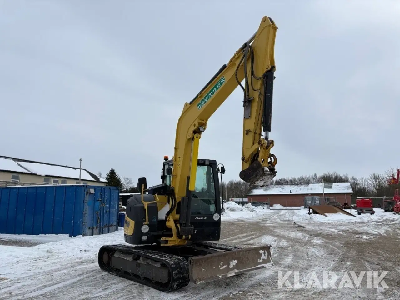 Billede 2 - Gravemaskine Yanmar VIO80-1A