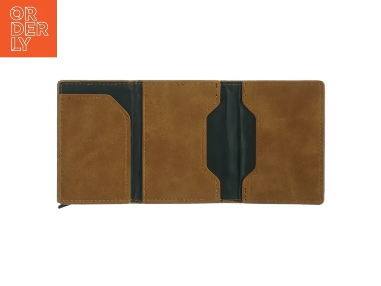 Billede 2 - Læder tegnebog (str. 10 x 7 cm)